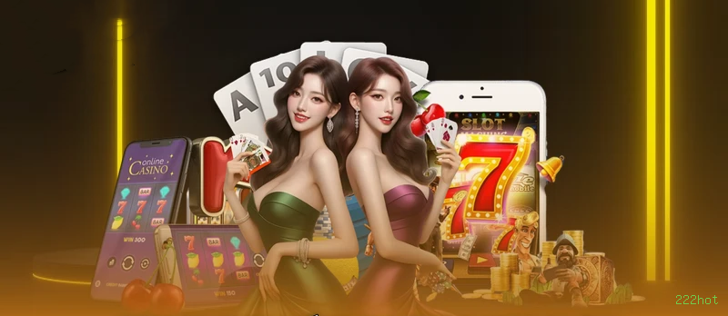 Imagem promocional da experiência de game da 222hot