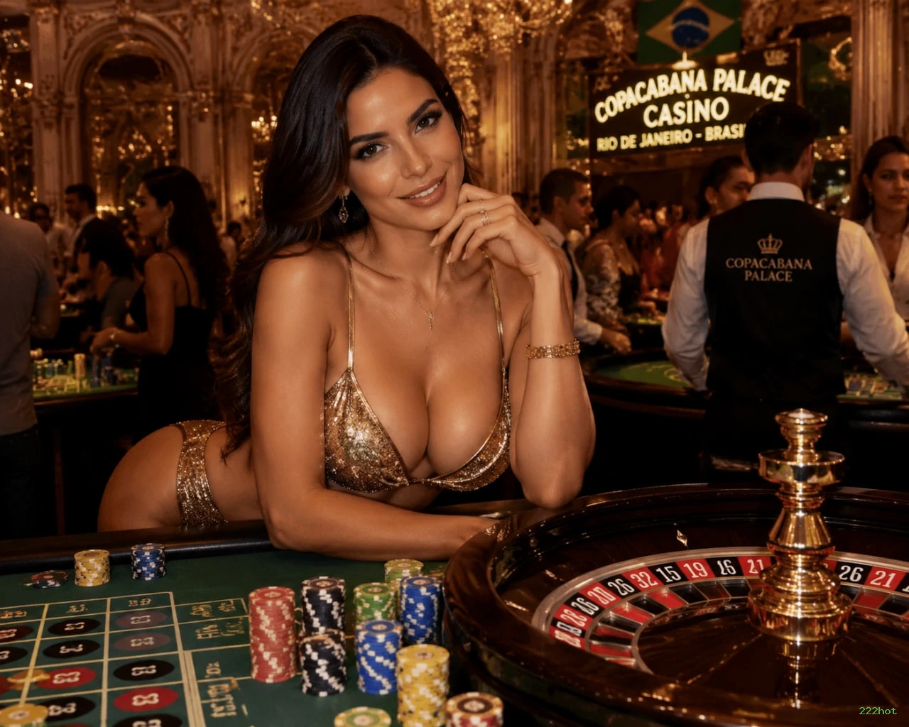 Imagem promocional da experiência de game da 222hot